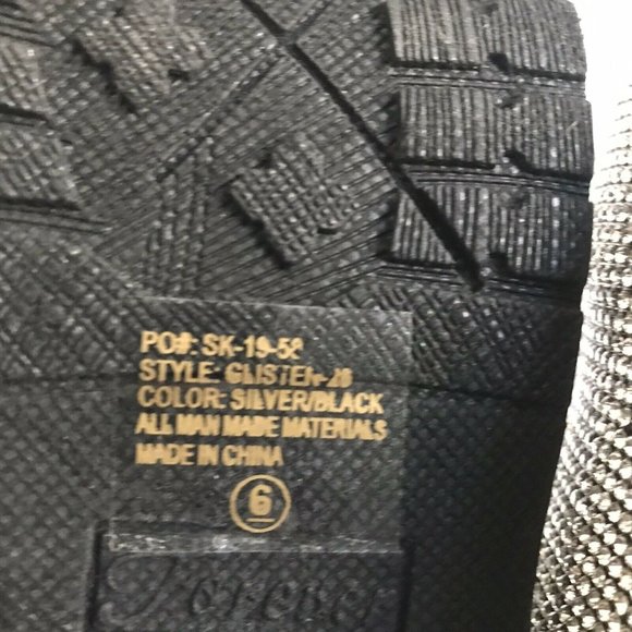 Rhinestone ankle boots shoes Size 6 - Picture 5 of 6